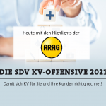 Die SDV KV-Offensive 2021: Highlights der ARAG