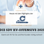 Die SDV KV-Offensive 2021: Highlights der Continentale