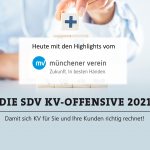 Die SDV KV-Offensive 2021: Highlights des Münchener Vereins
